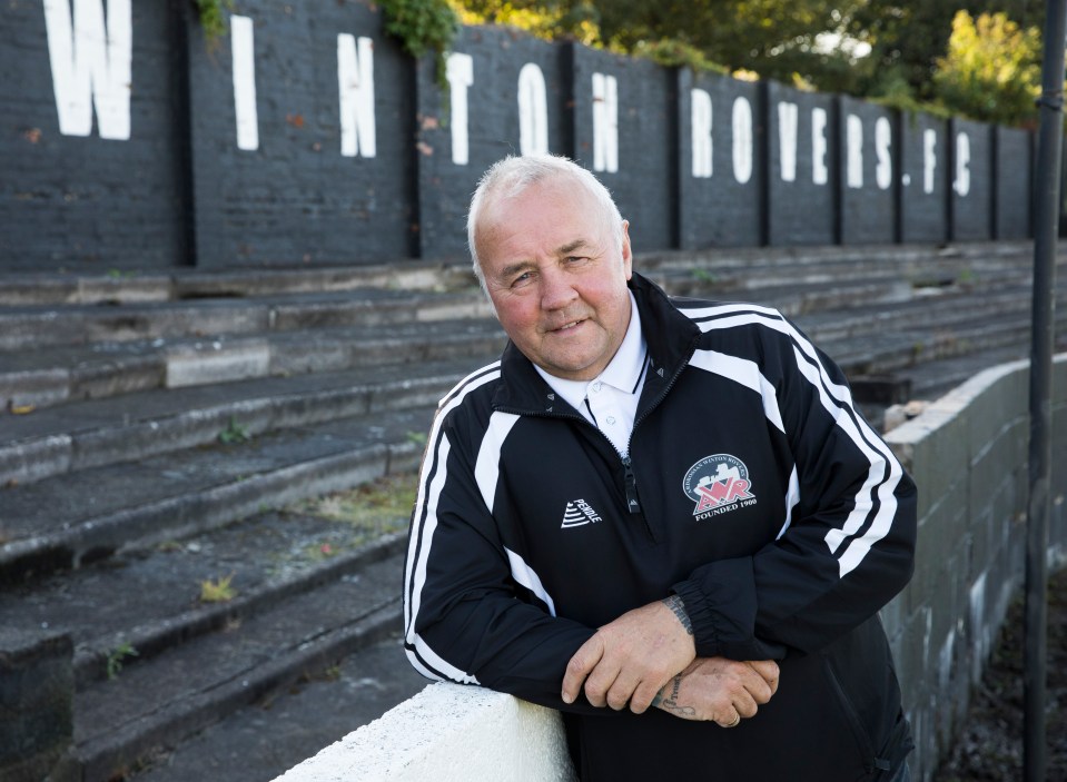  Pat Breen, chairman of Ardrossan Winton Rovers, remembers Gilmour training with his dad and other men from a very early age