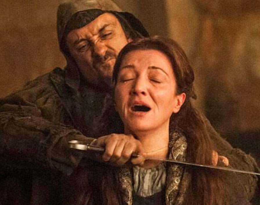 Catelyn was brutally murdered in The Red Wedding instead