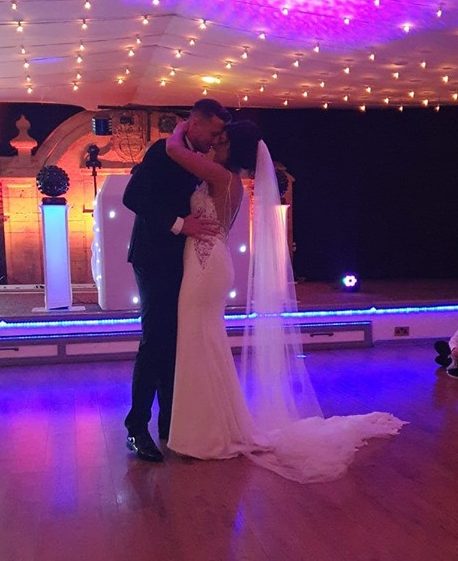  The DJ introduced them as Mr & Mrs Moss rather than Ross