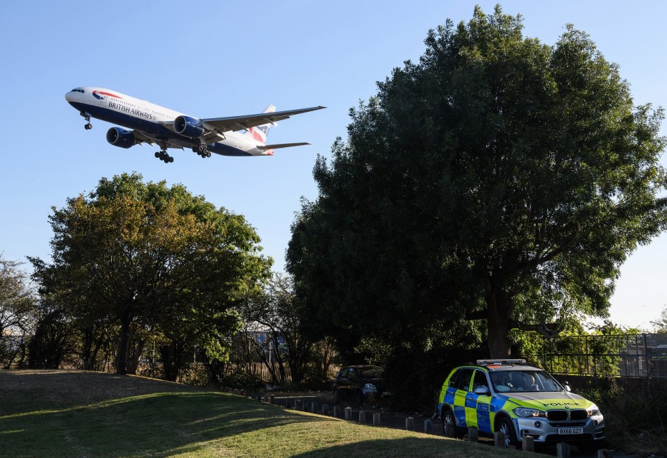 Eco-warriors have tried and failed to launch flimsy ‘toy’ drones in a calamitous bid to disrupt Heathrow Airport