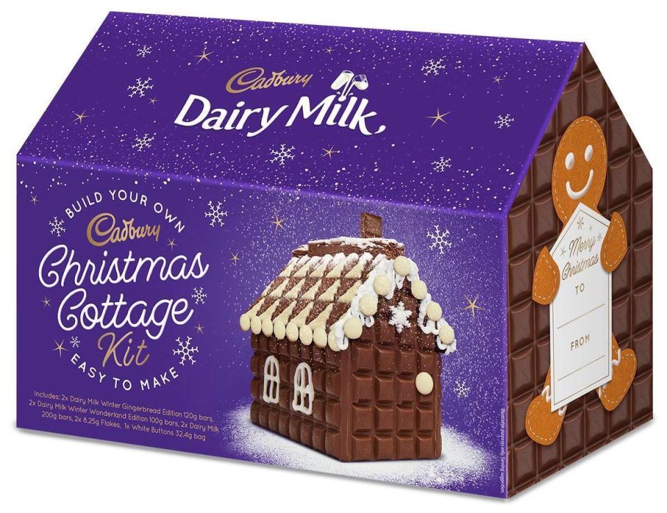  Christmas might as well already be here so we can start making our chocolate cottage