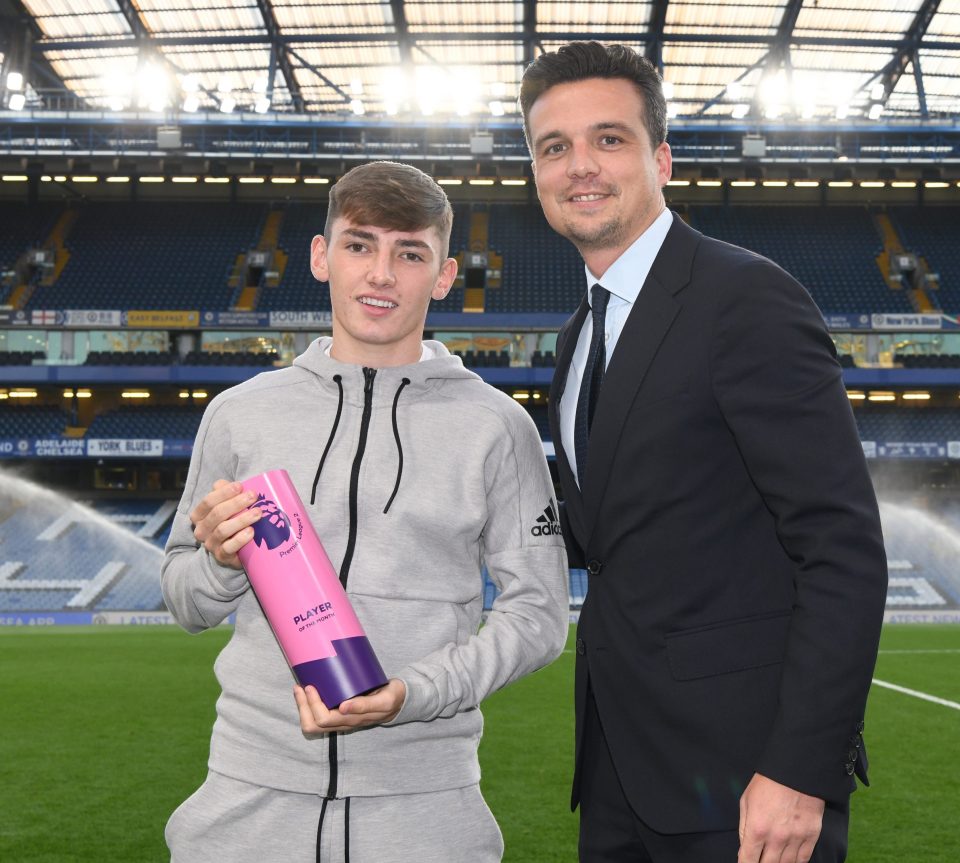  Just 24 hours after putting pen to paper on his new deal, Gilmour was named PL2 Player of the Month for August