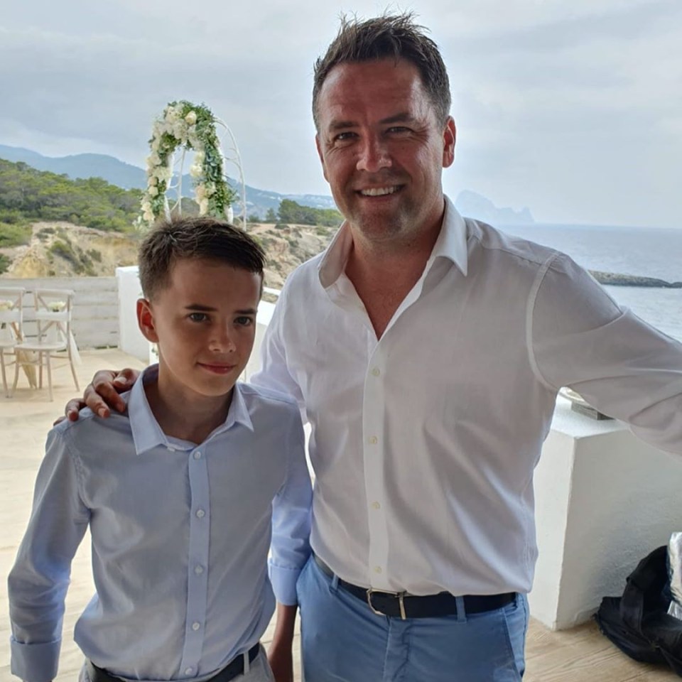 Owen revealed his 13-year-old son is ‘clinically blind’