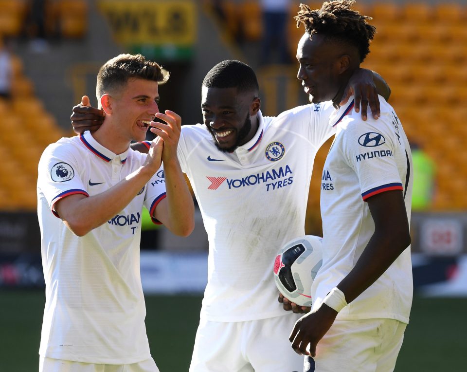  Frank Lampard has put trust in his young stars, with Abraham, Mount and Fikayo Tomori scoring all 11 of their goals so far this term