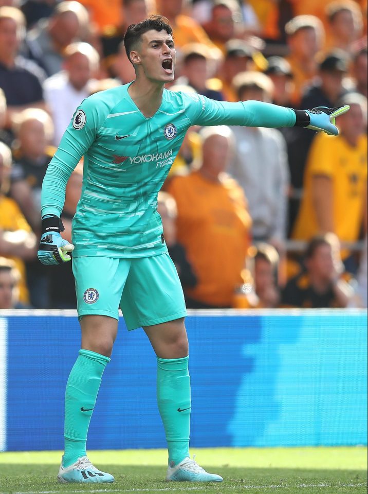  The Chelsea striker was let down by his keeper Kepa for his own goal