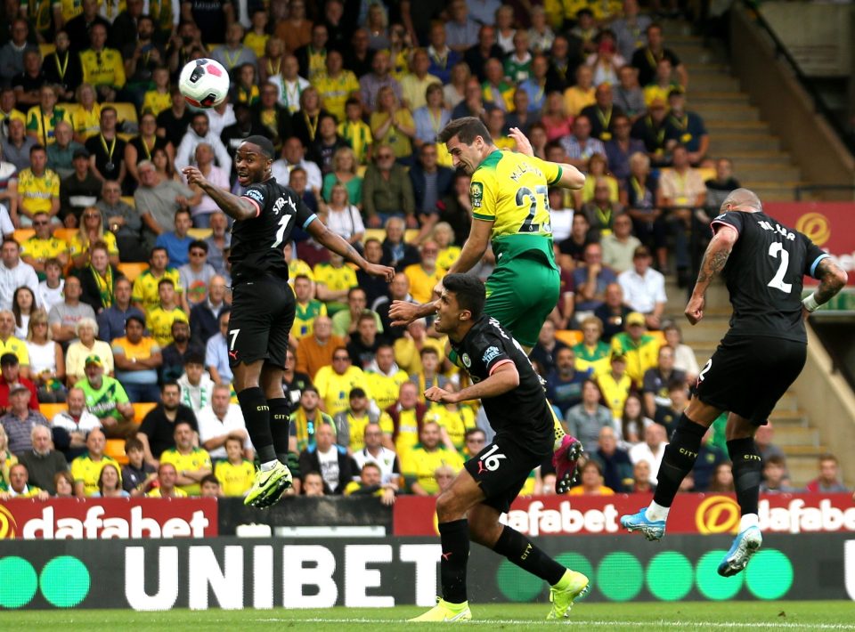  Kenny McLean had put Norwich ahead with a towering header