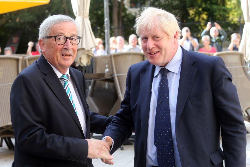  Boris Johnson is hoping to impress Juncker with his written proposals, after he was given a 12-day deadline by French president Emmanuel Macron