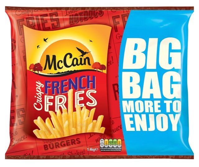  Save £1 when buying fries with these from Morrisons