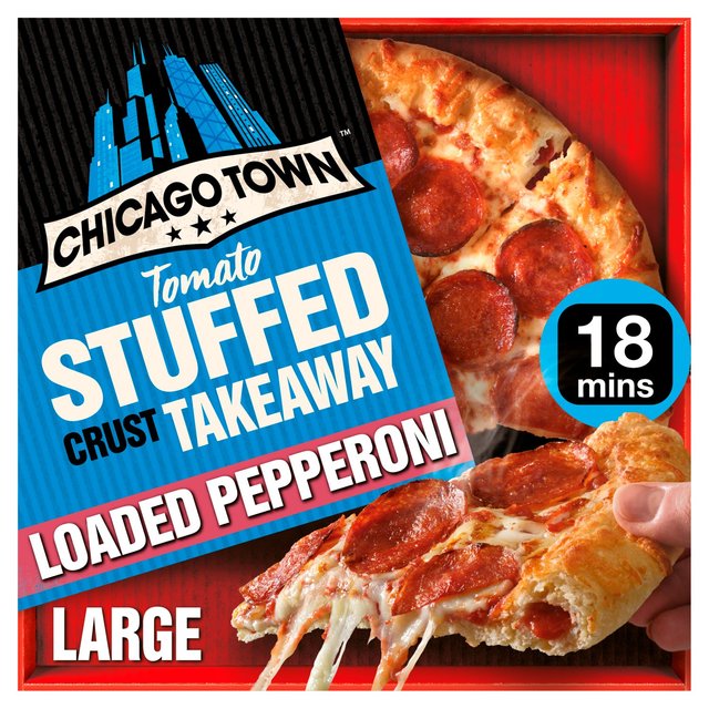  You'd be mad not to get your hands on this half price Chicago Town Stuffed Crust pizza from Morrisons