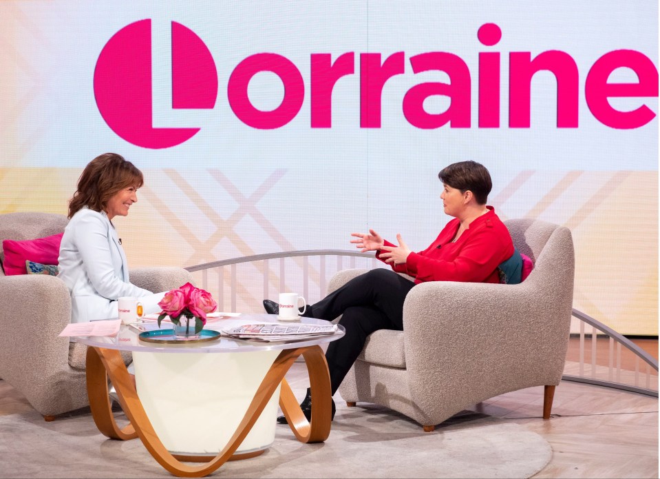 Ruth Davidson spoke to Lorraine about her decision to step down as Scottish Tory leader