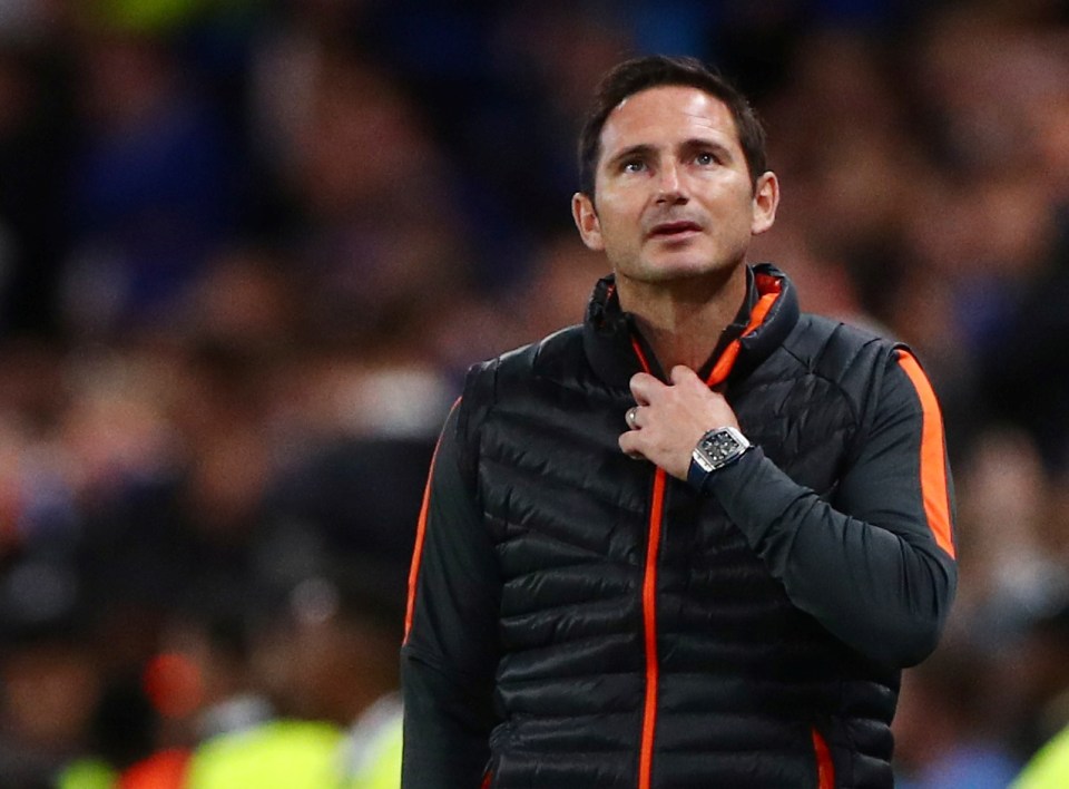  Lampard was brought in as unhappy Sarri left Stamford Bridge after one season in charge, taking over at Juventus