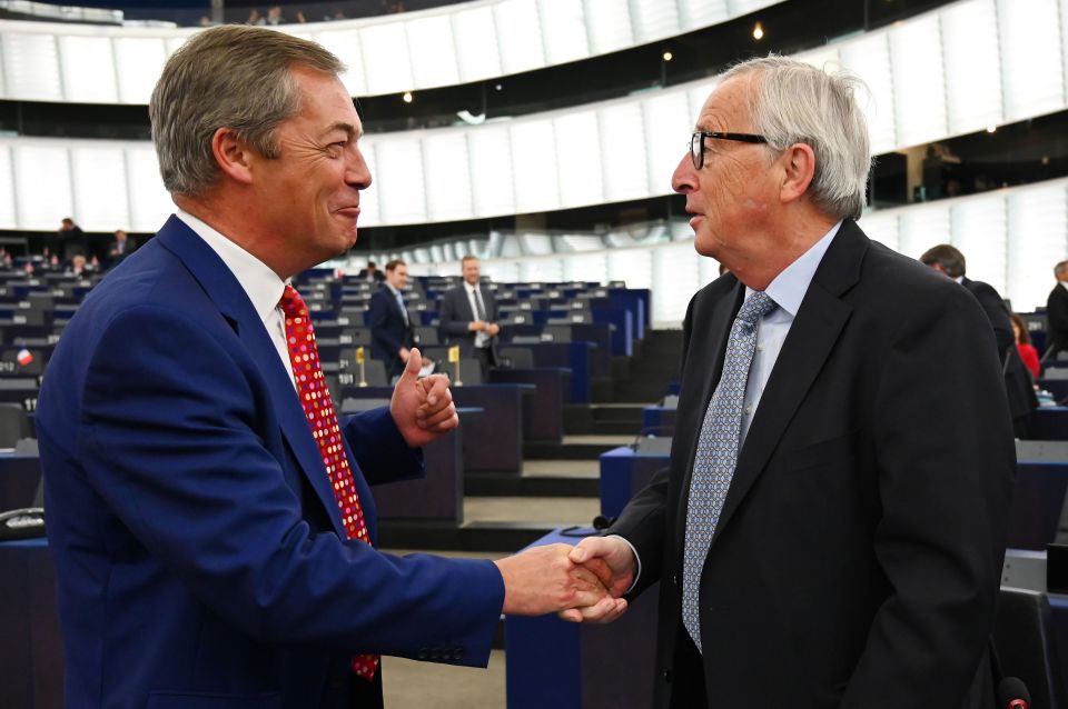  Mr Farage claimed the EU fears the 'UK will become more competitive and much wealthier outside the EU than within it'