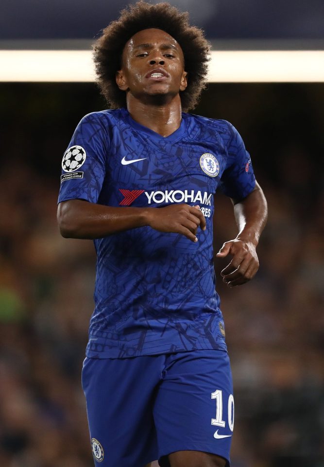  Willian was expected to be out the door this summer by many Chelsea fans - but he has stuck around