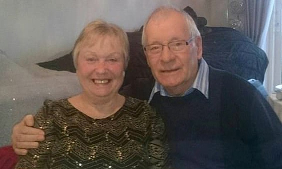  Mavis Eccleston was cleared of killing her husband Dennis at Stafford Crown Court