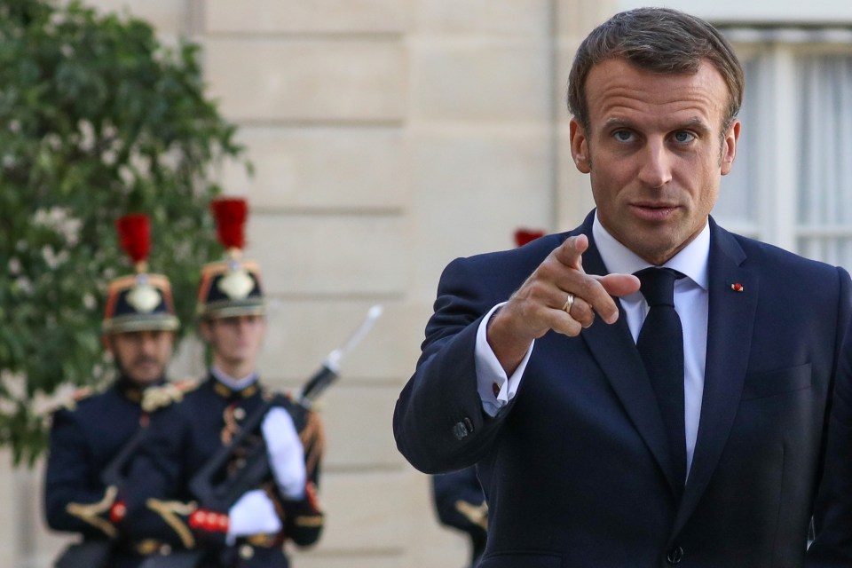 French president Emmanuel Macron has given Boris Johnson a Brexit deadline of September 30