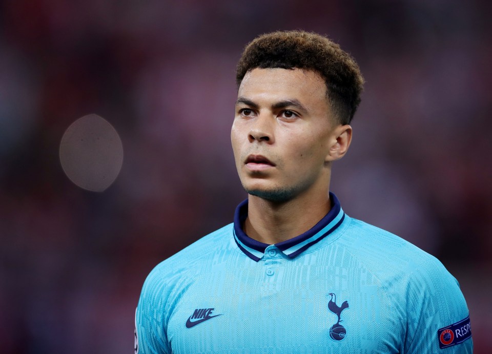  Dele Alli is also missing from the Spurs squad that has travelled to Leicester