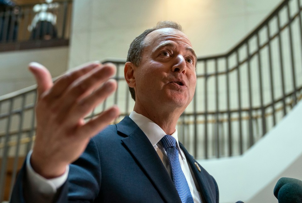  US House Intelligence Committee chairman Adam Schiff has said Trump's impeachment may be 'the only remedy'