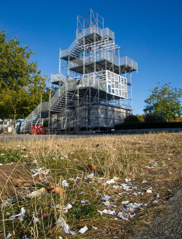  The tower, named Utopia Station, will be the highlight of a Festival of Creative Urban living