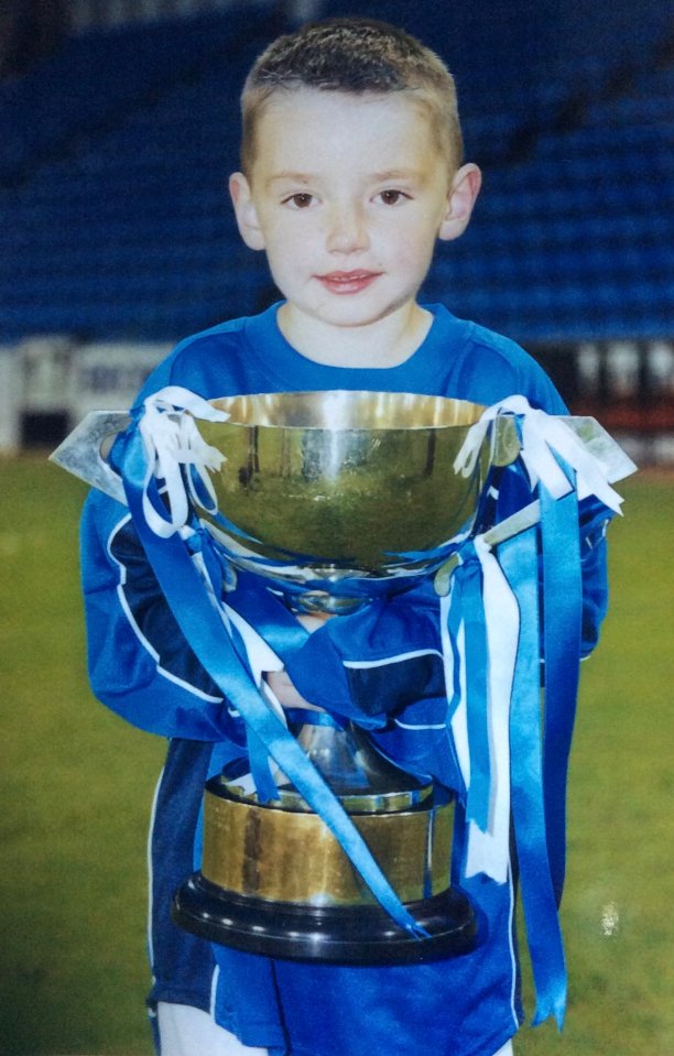  He started at local club Tass Athletic before joining Gers at the age of eight