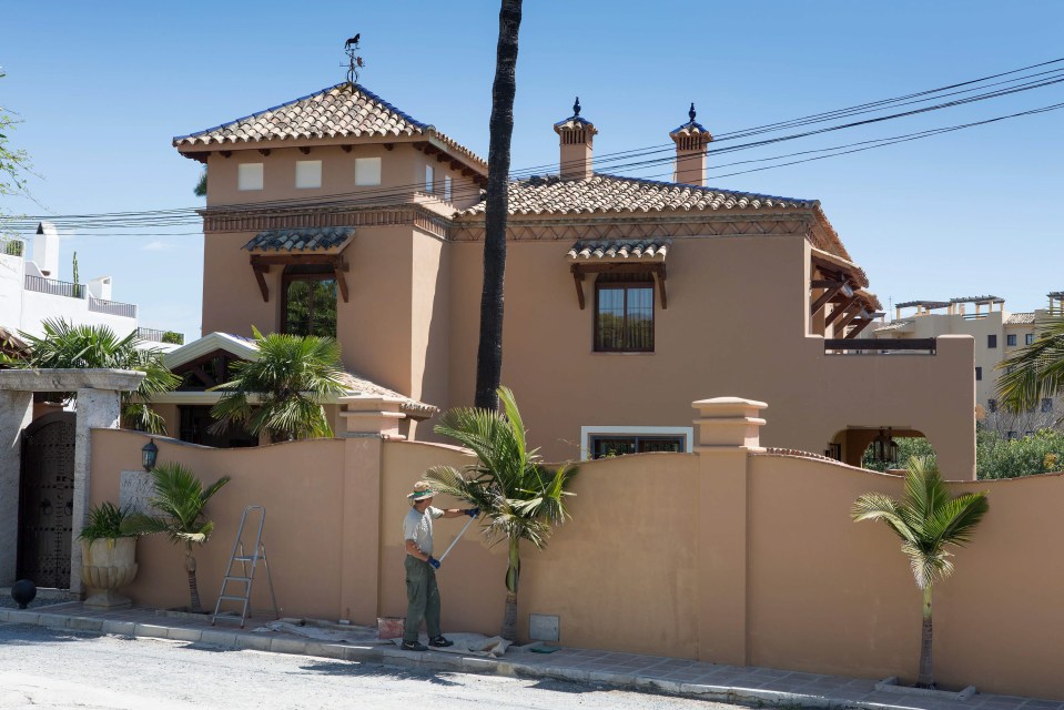  The villa in Spain where the millionaire was murdered