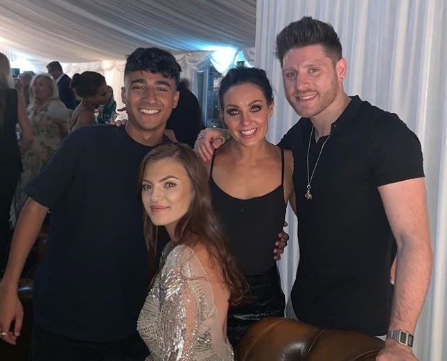  Strictly's Karim Zeroual is dating uni student Poppy Hannah Birtwistle - here the couple are pictured with Amy Dowden and Ben Jones at an after-party