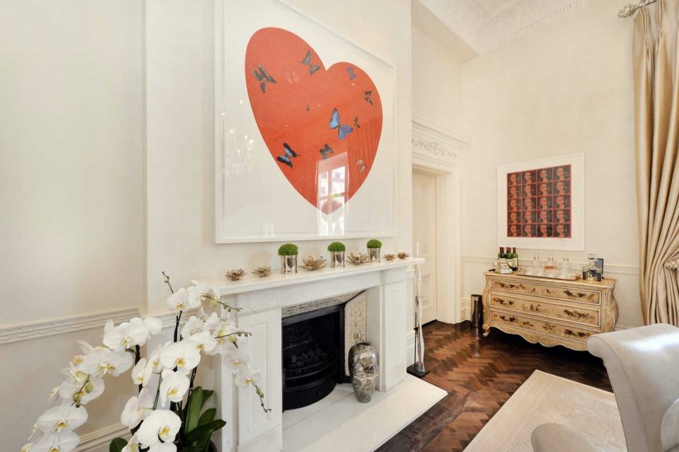  Fireplaces add a special touch to Chloe's home