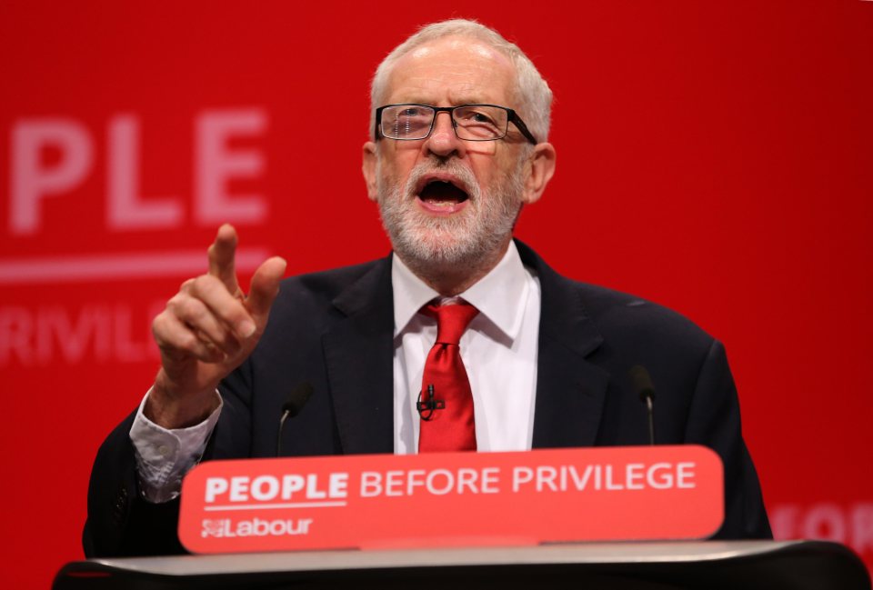  Corbyn is trying to persuade people to back him as a temporary PM