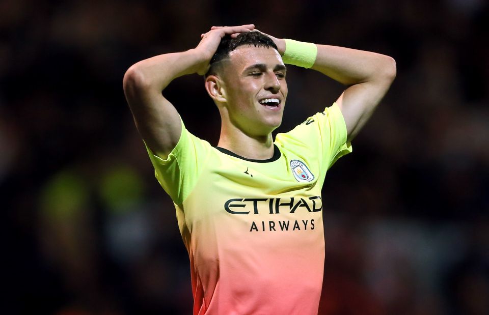  Phil Foden is the only Manchester City academy product to feature in the Premier League for the first team this season