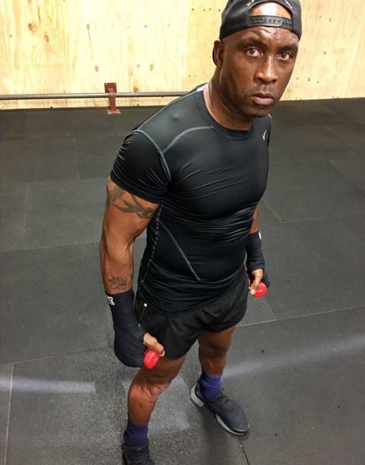  Nigel Benn has been hailed as 'the fittest 55-year-old on planet Earth'