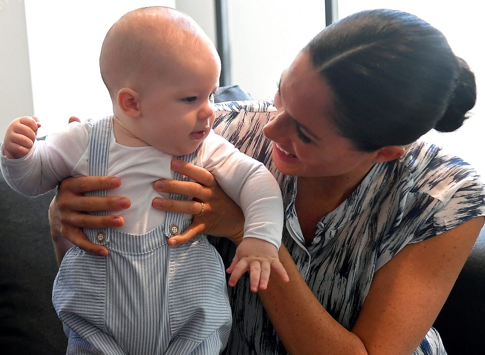  Archie stole the show as he made his first royal appearance