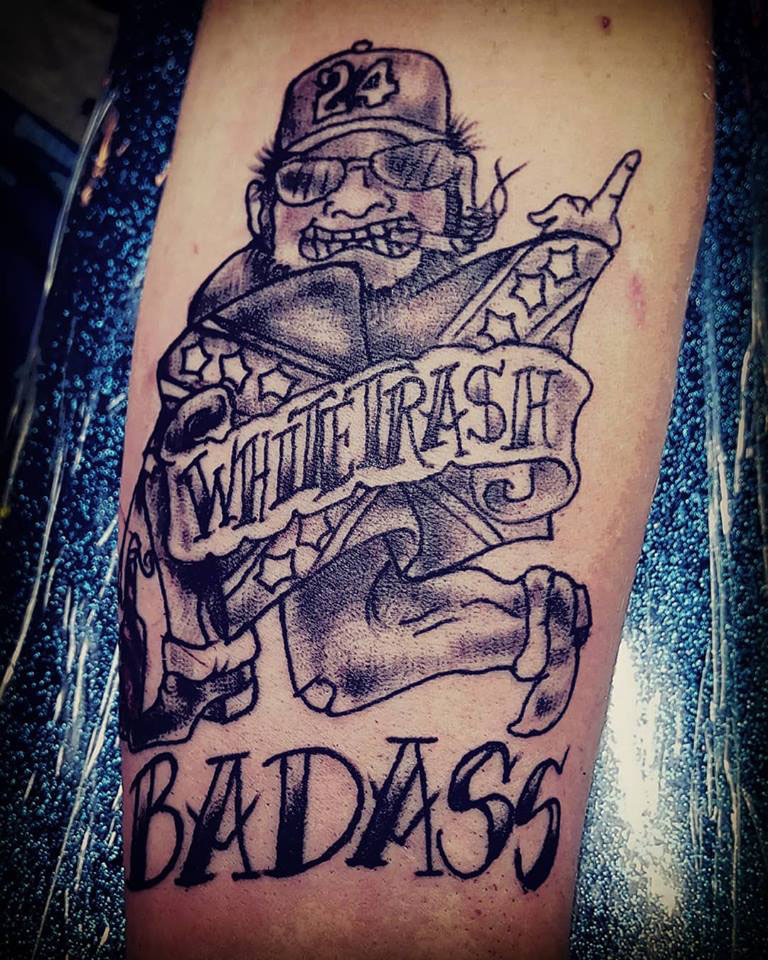  This tattoo enthusiast has certainly lived up to their reputation