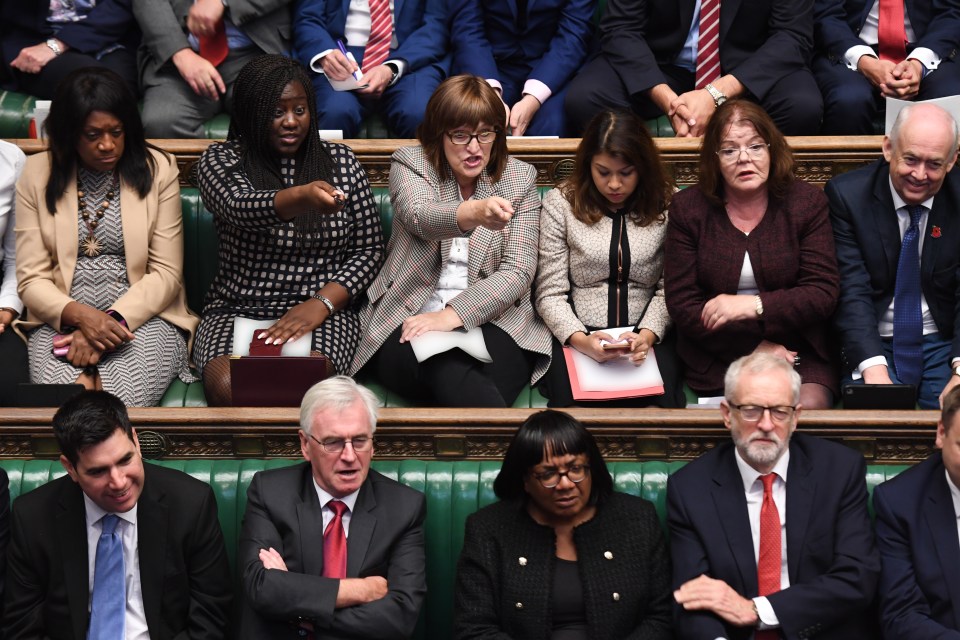  Stubborn Labour MPs were clinging to their seats, he claimed