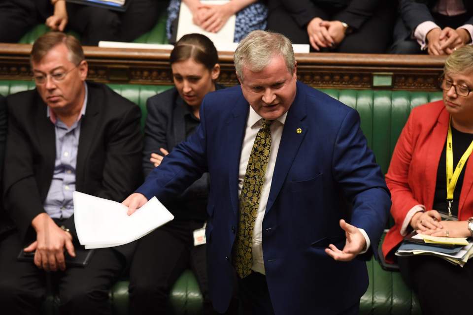  SNP Westminster boss Ian Blackford has said he could accept Jeremy Corbyn as an interim leader