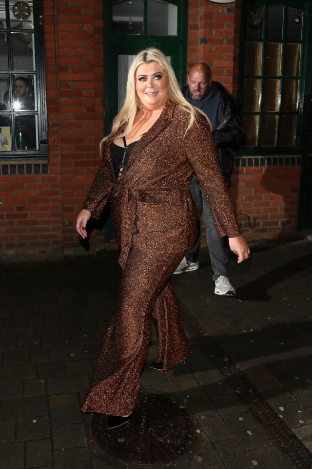  Gemma Collins stepped out at the Skinny Jab launch last night