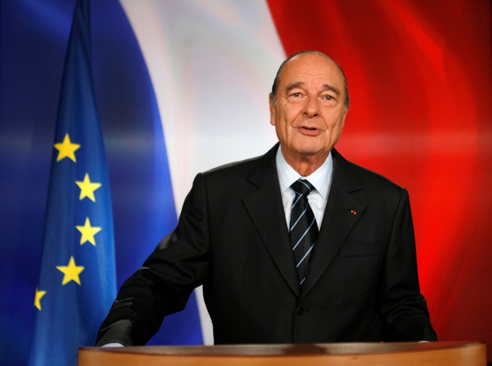  Jacques Chirac died aged 86 after being admitted to a hospital in the French capital