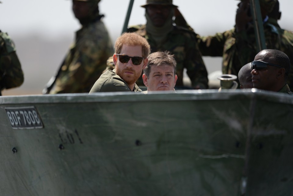  During the patrol with the Botswana Defence Force he repeated: 'Everything is good in the world - apart from us humans'