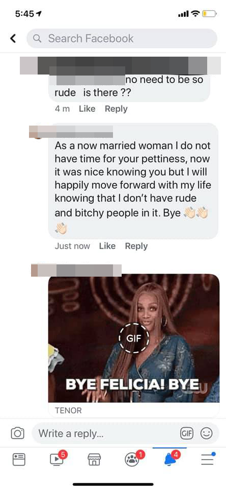  The bride was also slammed by users