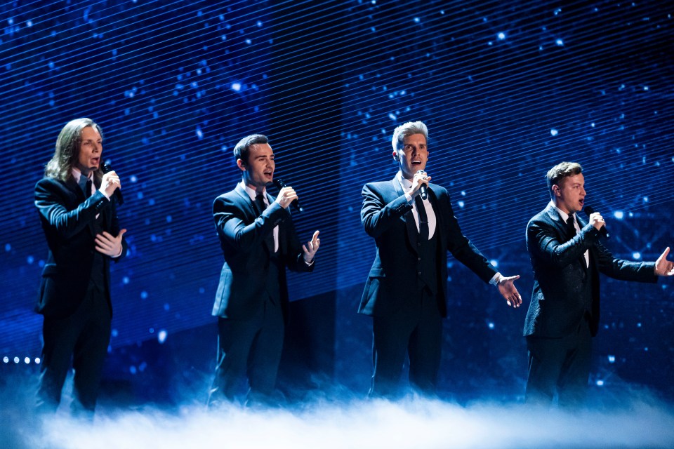  Collabro failed to make it through to The Champions finale