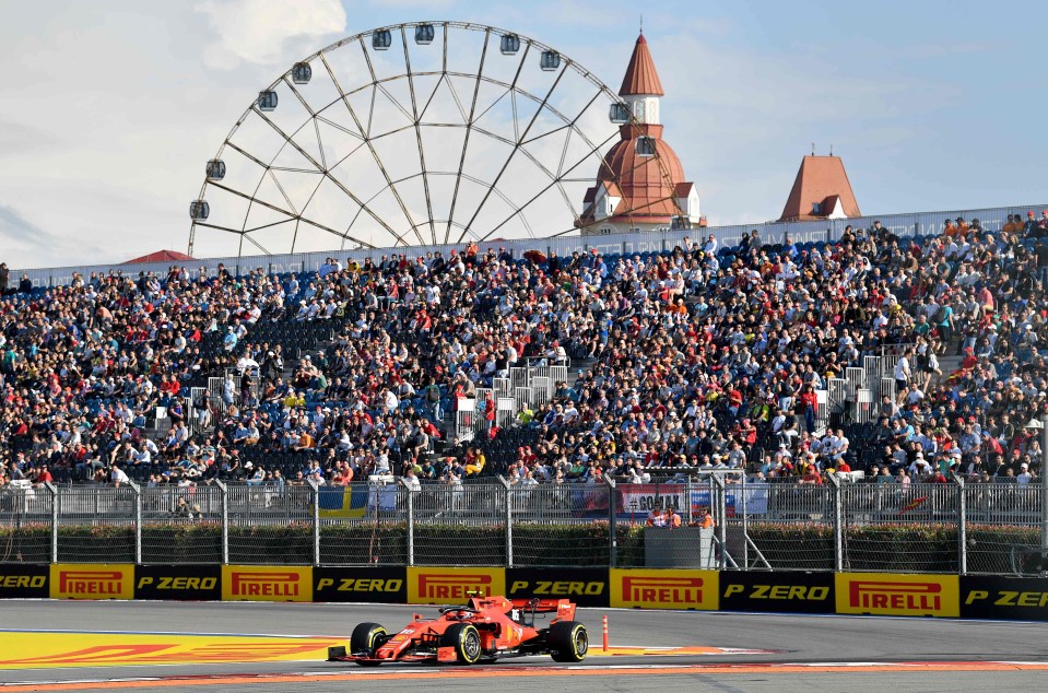 Charles Leclerc has reinforced his dominance on pole position