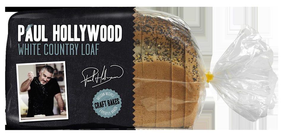  Hollywood's wholemeal and white country loaves boasted his picture and signature