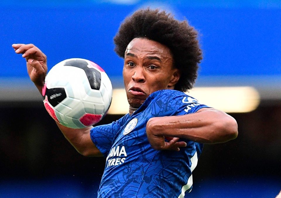  Barcelona are lining up a free transfer for Chelsea contract rebel Willian