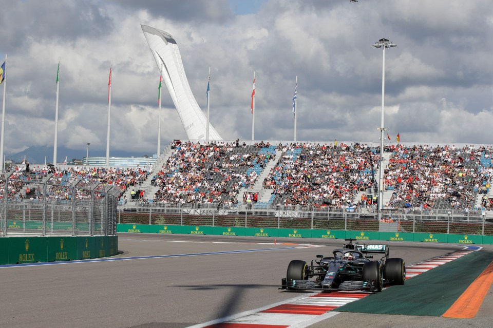  Hamilton took another major step forwards in his pursuit of a sixth world championship at Sochi