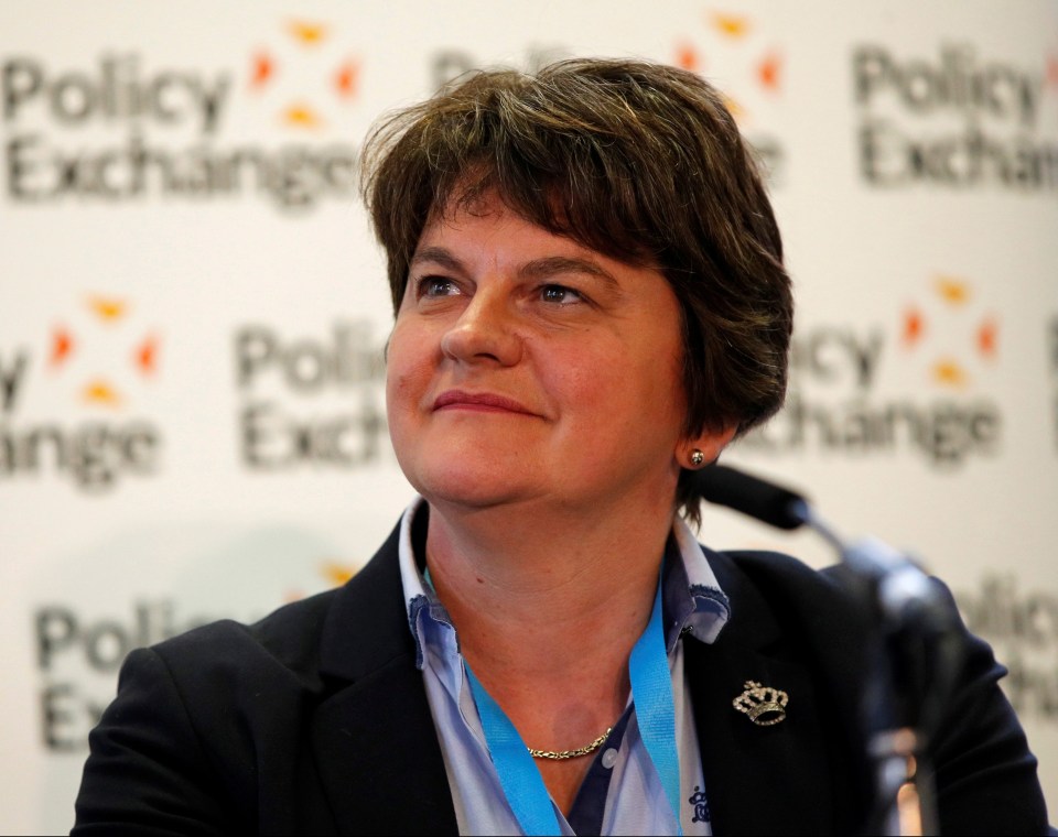 DUP chief Arlene Foster has said the Ulster unionists will back Mr Johnson in any confidence vote