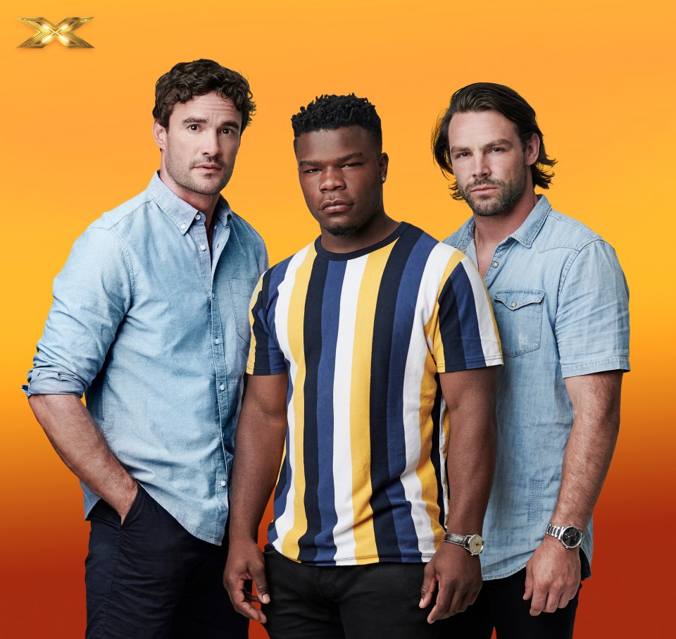 Rugby players Thom Evans, Levi Davis and Ben Foden are joining forces on stage