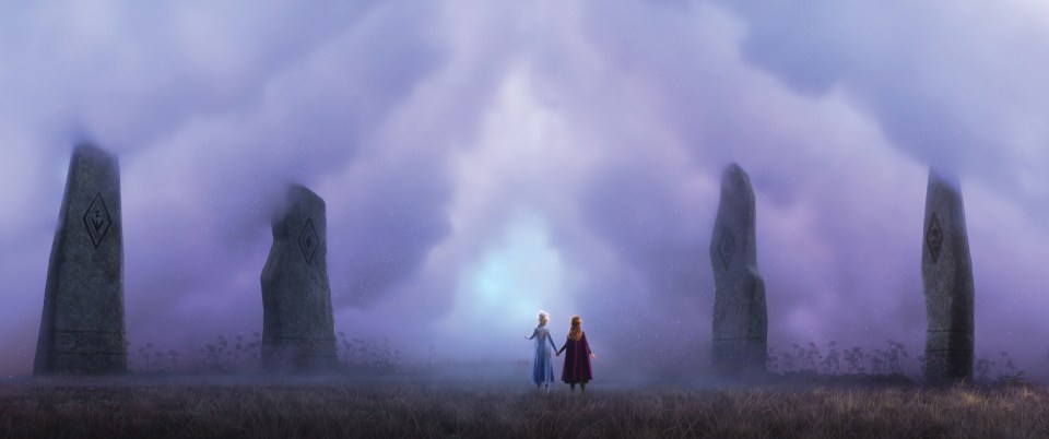  Elsa and Anna must get through an impenetrable mist before finding the answers they seek