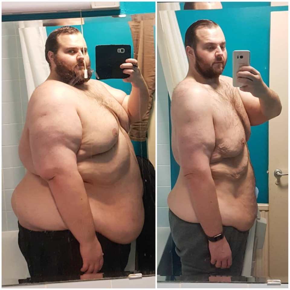  Tyrone was 48 stone at his biggest and couldn't fit in a car at the beginning of his weight loss journey