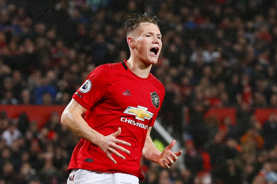  The academy product got United's goal and was their best player in the Manchester rain