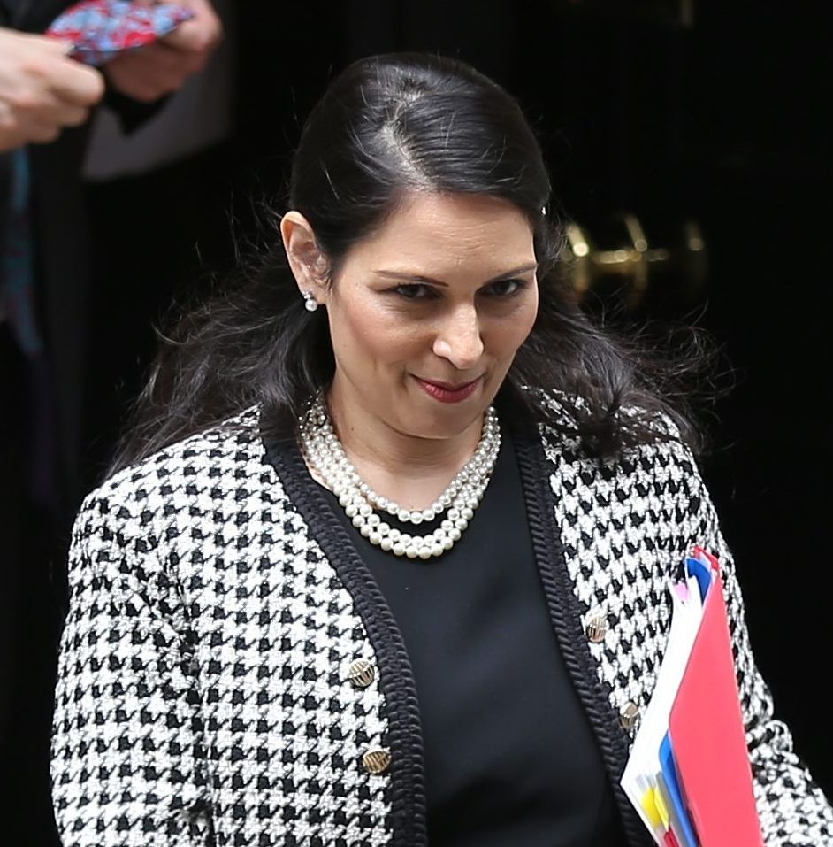  Home Secretary Priti Patel