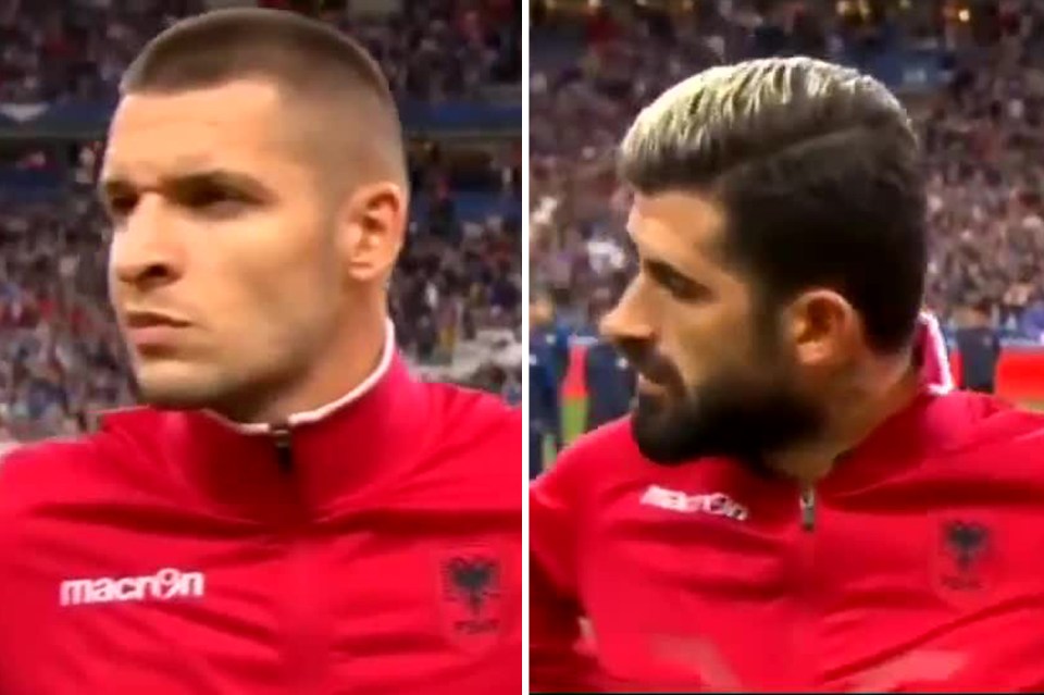  Albania players refused to kick-off against France after Andorra's national anthem was played instead