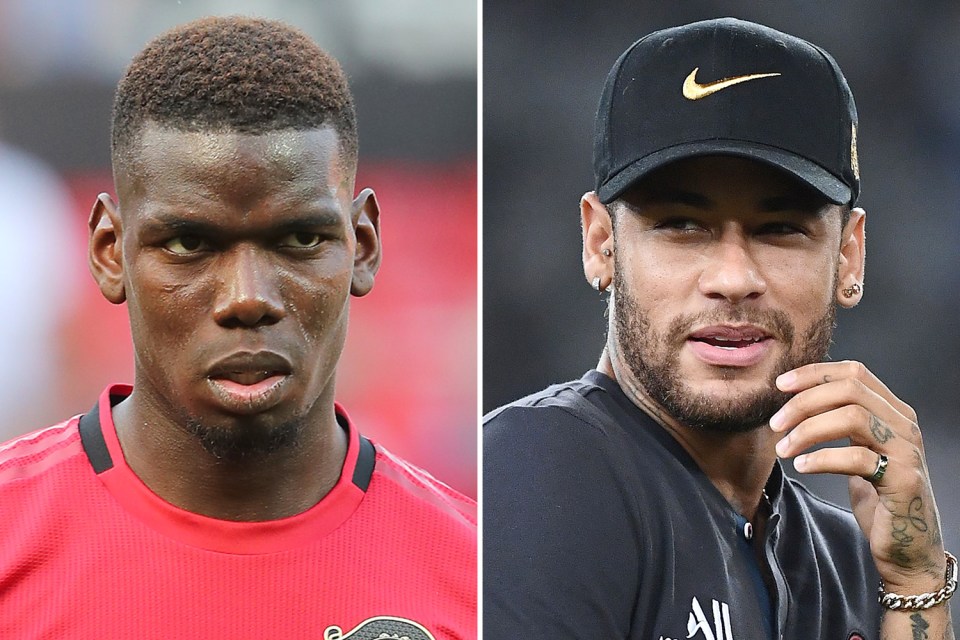  Paul Pogba's move to France relied on Neymar's departure from Parc des Princes